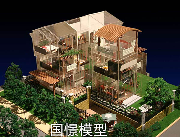 汤原县建筑模型