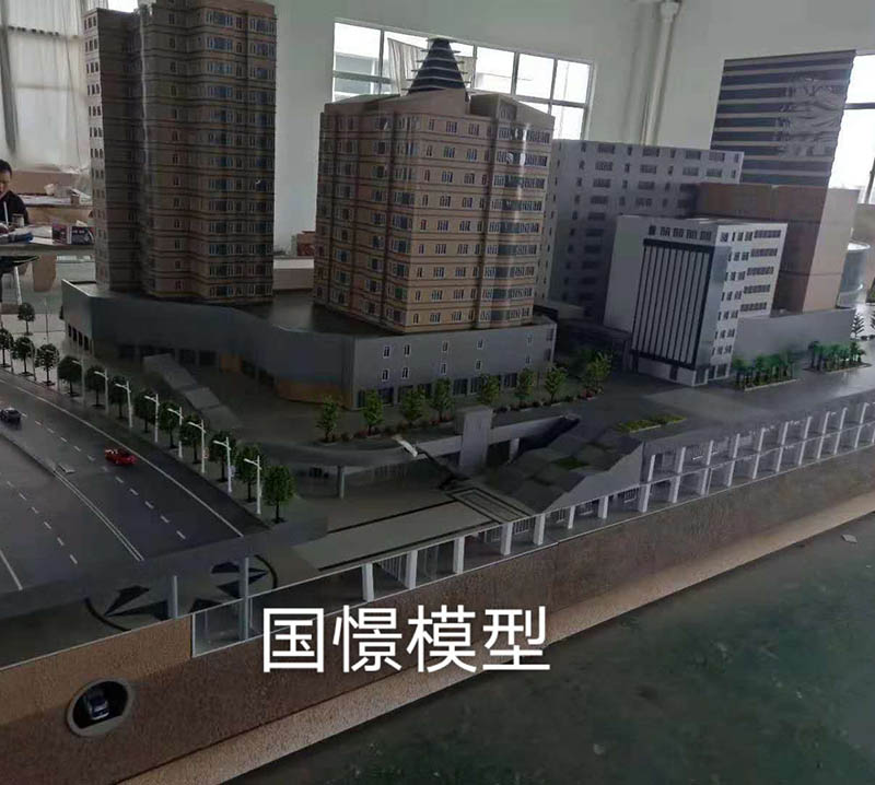 汤原县建筑模型