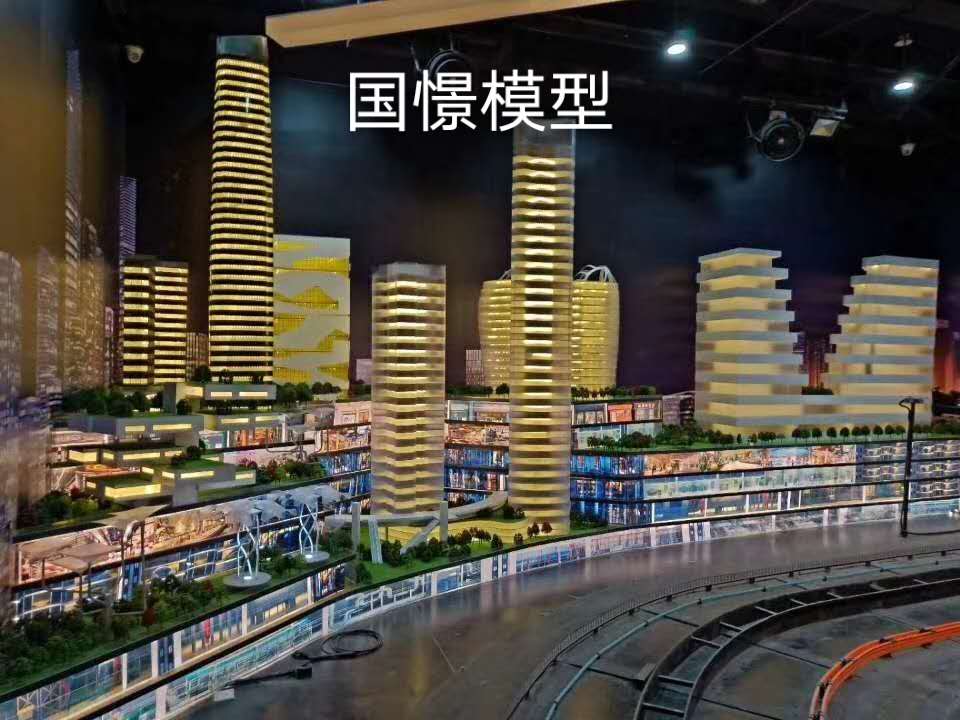 汤原县建筑模型