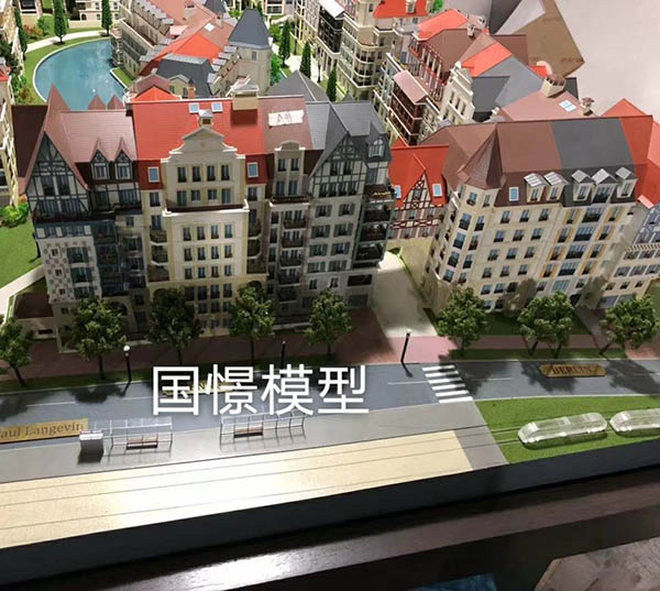 汤原县建筑模型