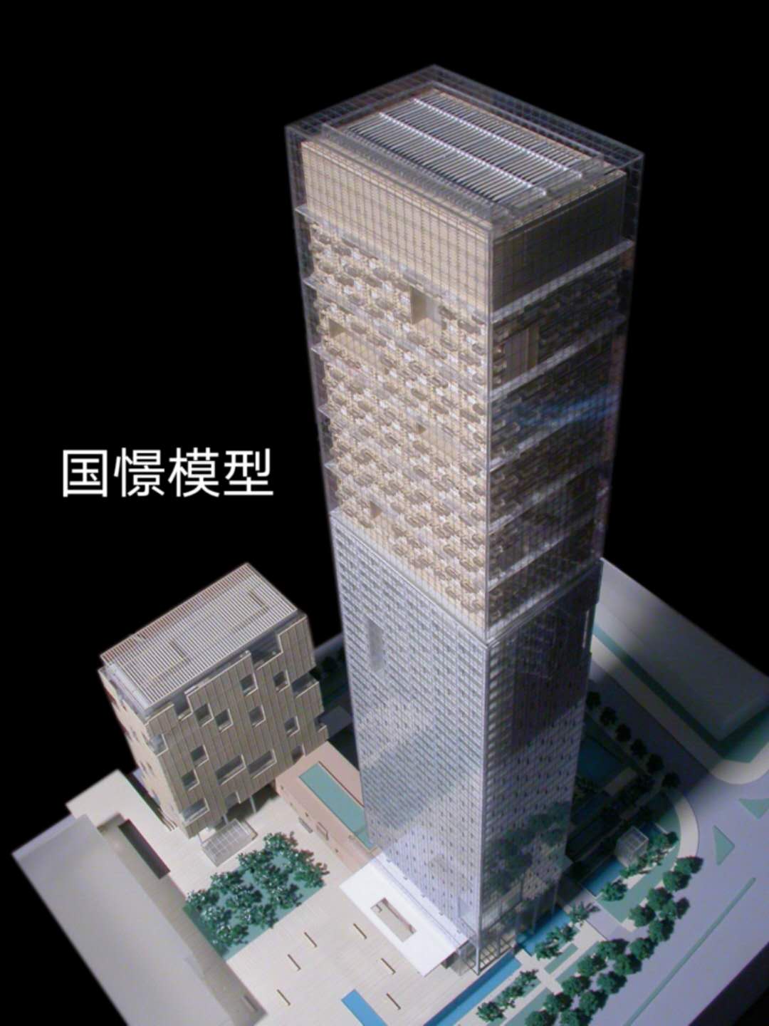 汤原县建筑模型