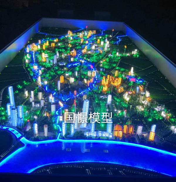 汤原县建筑模型