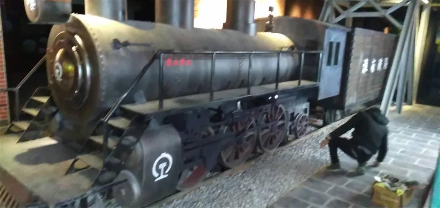汤原县蒸汽火车模型